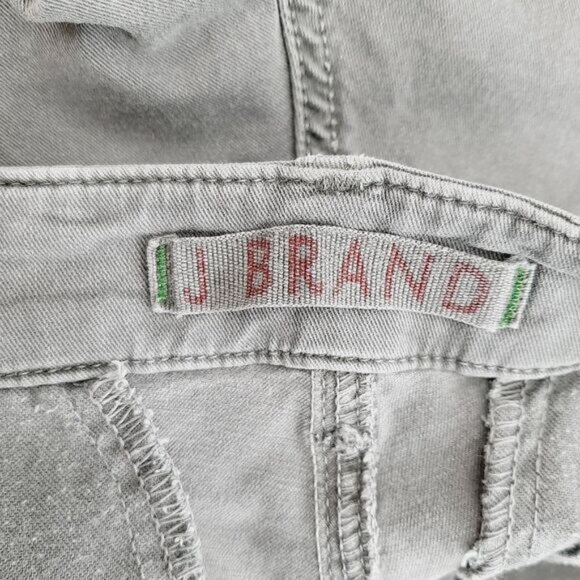 J BRAND Houlihan Vintage Olive Cargo Ankle Zip Low Rise Jeans Sz 31 - Picture 12 of 15